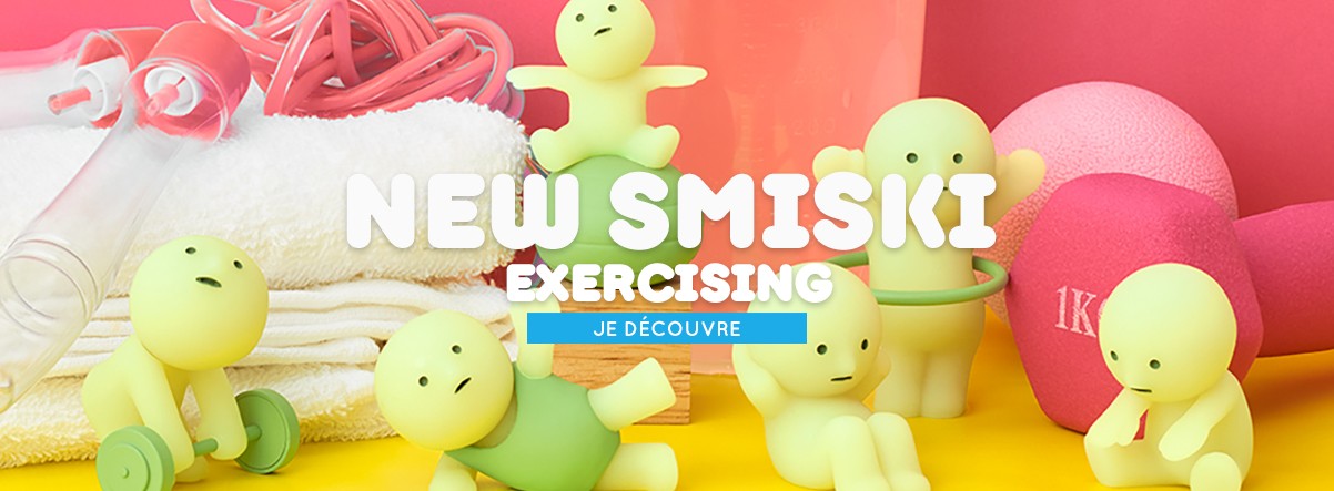 nouveauté smiski serie exercising